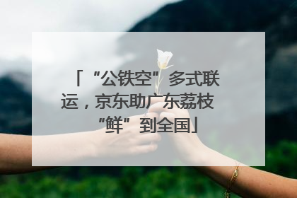 “公铁空”多式联运，京东助广东荔枝“鲜”到全国