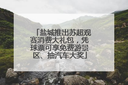 盐城推出苏超观赛消费大礼包，凭球票可享免费游景区、抽汽车大奖