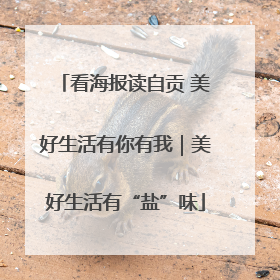 看海报读自贡 美好生活有你有我｜美好生活有“盐”味