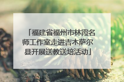 福建省福州市林霞名师工作室走进吉木萨尔县开展送教送培活动