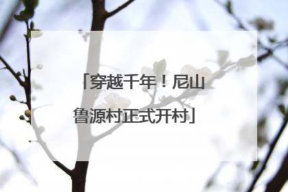 穿越千年！尼山鲁源村正式开村