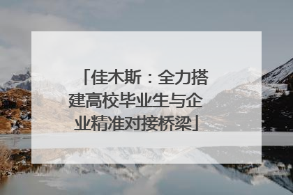 佳木斯：全力搭建高校毕业生与企业精准对接桥梁