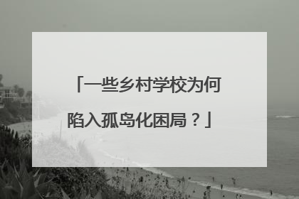 一些乡村学校为何陷入孤岛化困局？