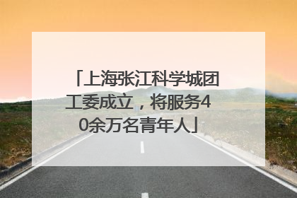 上海张江科学城团工委成立，将服务40余万名青年人