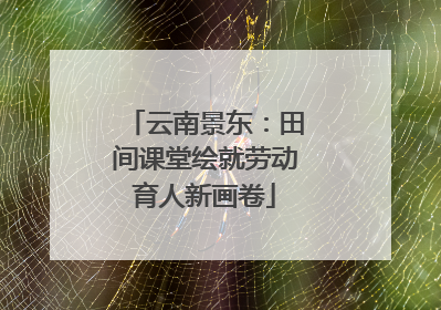 云南景东：田间课堂绘就劳动育人新画卷