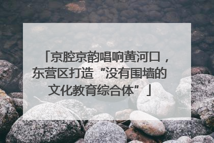 京腔京韵唱响黄河口，东营区打造“没有围墙的文化教育综合体”