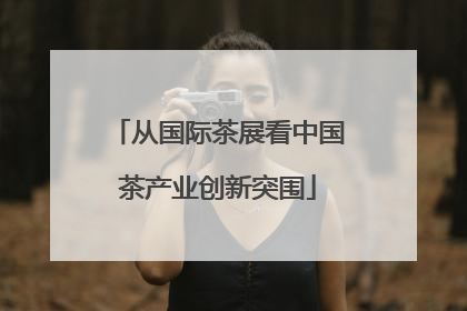 从国际茶展看中国茶产业创新突围