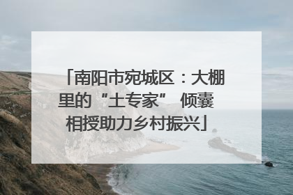 南阳市宛城区：大棚里的“土专家” 倾囊相授助力乡村振兴