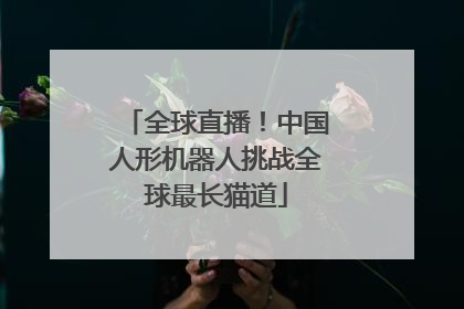 全球直播！中国人形机器人挑战全球最长猫道