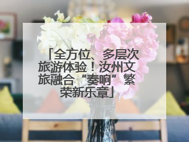 全方位、多层次旅游体验！汝州文旅融合“奏响”繁荣新乐章