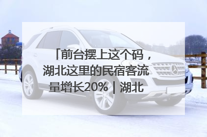 前台摆上这个码，湖北这里的民宿客流量增长20%｜湖北市场监管所的故事