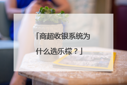 商超收银系统为什么选乐檬？
