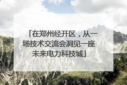 在郑州经开区，从一场技术交流会洞见一座未来电力科技城