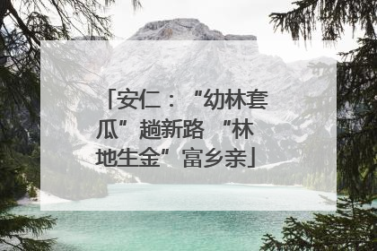 安仁：“幼林套瓜”趟新路 “林地生金”富乡亲