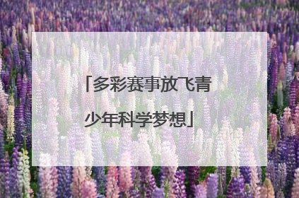 多彩赛事放飞青少年科学梦想