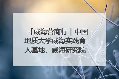威海营商行｜中国地质大学威海实践育人基地、威海研究院在经开区揭牌