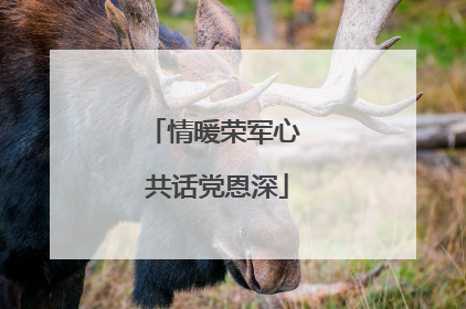 情暖荣军心 共话党恩深