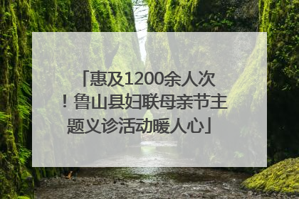 惠及1200余人次！鲁山县妇联母亲节主题义诊活动暖人心