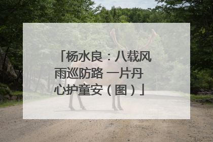 杨水良：八载风雨巡防路 一片丹心护童安（图）