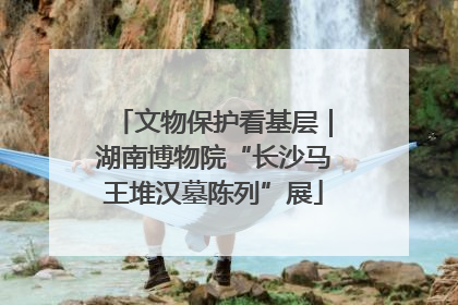 文物保护看基层｜湖南博物院“长沙马王堆汉墓陈列”展