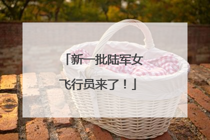 新一批陆军女飞行员来了！