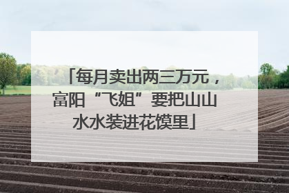每月卖出两三万元，富阳“飞姐”要把山山水水装进花馍里