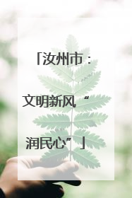 汝州市：文明新风“润民心”