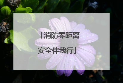 消防零距离 安全伴我行