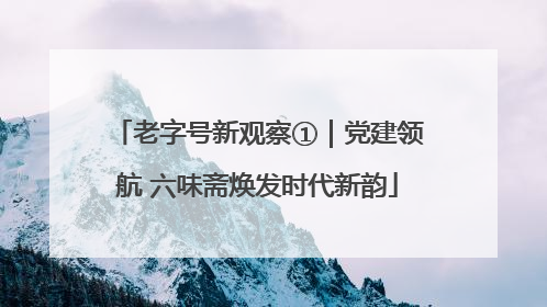 老字号新观察①｜党建领航 六味斋焕发时代新韵