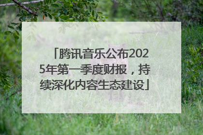 腾讯音乐公布2025年第一季度财报，持续深化内容生态建设