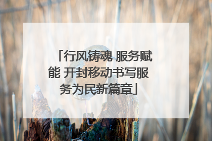 行风铸魂 服务赋能 开封移动书写服务为民新篇章