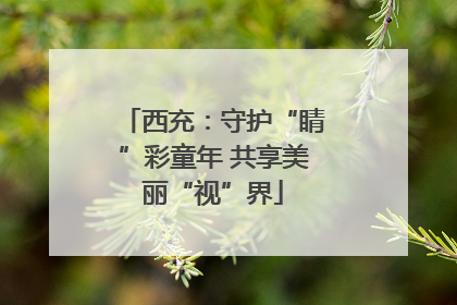 西充：守护“睛”彩童年 共享美丽“视”界