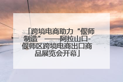 跨境电商助力“偃师制造”——阿拉山口-偃师区跨境电商出口商品展览会开幕