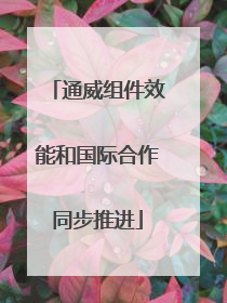 通威组件效能和国际合作同步推进