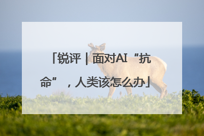 锐评｜面对AI“抗命”，人类该怎么办