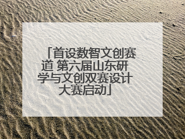 首设数智文创赛道 第六届山东研学与文创双赛设计大赛启动