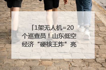 1架无人机=20个巡查员！山东低空经济“硬核王炸”亮相青岛，下一个万亿赛道藏在这里