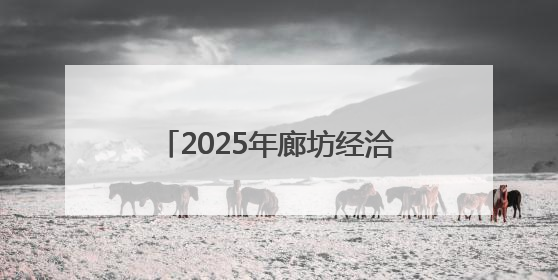 2025年廊坊经洽会举办30余场专业会议和招商对接活动
